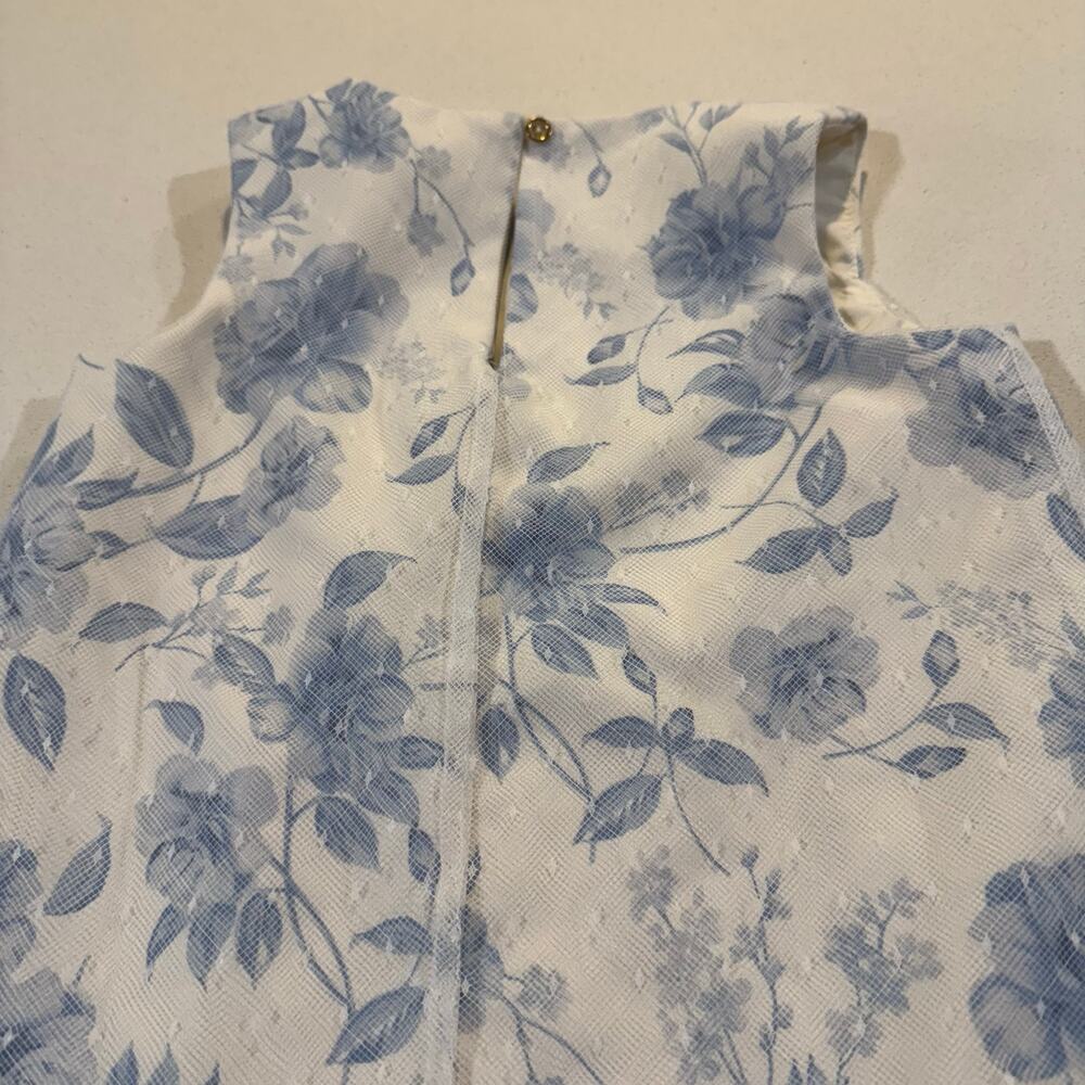 GB Girls Toddler Girl 2T Southern Blue Dress - Picture 2 of 6
